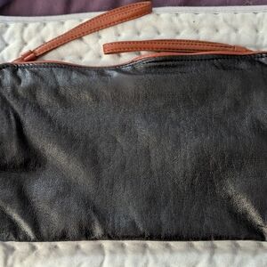 Leather clutch